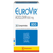 EuroVir Aciclovir 800mg 35 Comprimidos