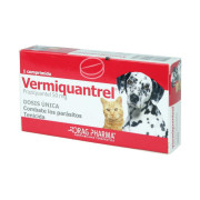 Vermiquantrel Praziquantel 50 mg 1 Comprimido