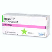 Ravotril Clonazepam 0,5 mg 30 Comprimidos