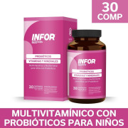 Infor Pro Kids Vitaminas 30 Comprimidos