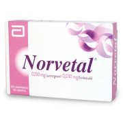 Norvetal Levonorgestrel 0,15 mg Etinilestradiol 0,030 mg 21 Comprimidos