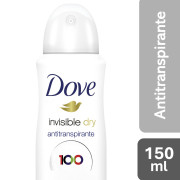 Antitranspirante Invisible Dry en Aerosol 89 grs