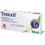 Troxxil Tinidazol 1000 mg 4 Comprimidos