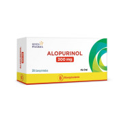 Alopurinol 300 mg Caja 20 Comp. MINTLAB CO SA