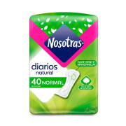 Protector Diario Normal Tela Suave 40 Unidades