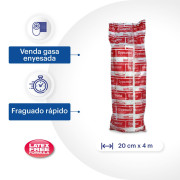 Venda Enyesada 20 cm x 4 m