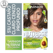 Coloración Garnier Ultra Cobertura 51 Castaño Claro Cenizo Profundo