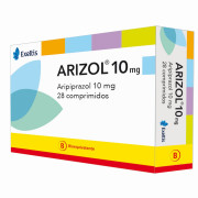 Arizol Aripiprazol 10 mg 28 Comprimidos