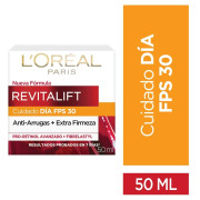 Revitalif Crema Rostro Cuidado Día Fps 30 Pro-Retinol Elasti-Flex 50 mL