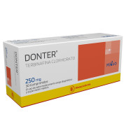 Donter Terbinafina 250 mg 30 comprimidos