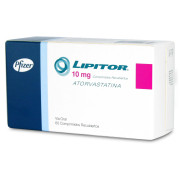 Lipitor Atorvastatina 10mg 60 Comprimidos Recubiertos