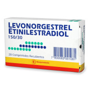 Levonorgestrel 150 mcg Etinilestradiol 30 mcg 28 Comprimidos Recubiertos
