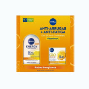 Pack Rutina Energy Agua Micelar Facial Limpiadora 400ml + Q10 Energy Crema Facial Día 50ml