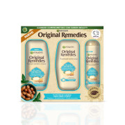 Original Remedies Elixir de Argán Shampoo 300 mL + Acondicionador 250 mL + Crema Peinar 200 mL