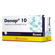 Donap Donepezilo 10 mg 30 Comprimidos Recubiertos