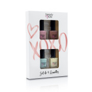 Pack x4 Esmaltes De Uñas Beauty Colores Rosados
