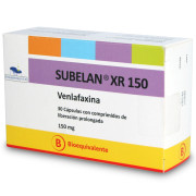 Subelan XR Venlafaxina 150 mg 30 Cápsulas