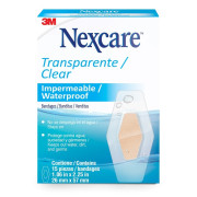 Parche Impermeable Transparente, 15 un. Tama–o œnico