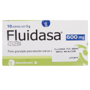 Fluidasa N-Acetilcisteina 600 mg 10 Sobre