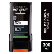 Gel de Ducha Carbón Multiacción Total Clean Para Hombres