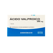 Ácido Valproico 500 mg 30 Comprimidos Recubiertos