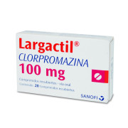 Largactil Clorpromazina 100 mg 20 Comprimidos