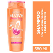 Shampoo Dream Long Reconstructor Cabello Largo Da–ado 680 ml