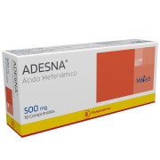 Adesna Acido Mefenamico 500 mg 10 Comprimidos