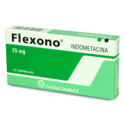 Flexono Indometacina 25 mg 10 Cápsulas