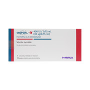 Gonal-F Folitropina 450 UI / 0,75 mL Solucion Inyectable 1 Cartucho Prellenado en Inyector + 12 Agujas Esteril