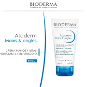 Atoderm Manos y U–as Crema Hidratante y Reparadora 50 mL