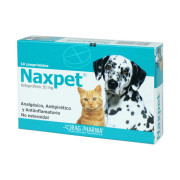 Naxpet Ketoprofeno 10 mg 10 Comprimidos Veterinarios