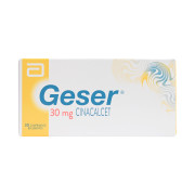 Geser Cinacalcet 30 mg 30 Comprimidos Recubiertos