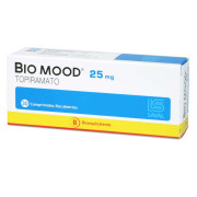 Bio Mood Topiramato 25 mg 30 Comprimidos Recubiertos