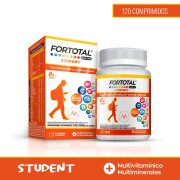 Fortotal Student Multivitamínico Minerales Ginseng Coreano 120 Comprimidos
