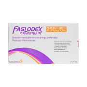 Faslodex Fulvestrant 250 mg / 5 mL Solucion Inyectable 2 Jeringa Pre-Llenada + 2 Agujas de Seguridad