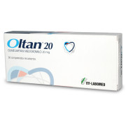 Oltan-20 Olmesartan Medoxomilo 20 mg 30 Comprimidos