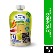 Compota Orgánica Mango Manzana Pera 100g