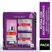Revitalift Ácido Hialurónico Serum 30 mL + Crema Dí­a 50 mL + Crema Noche 50 mL