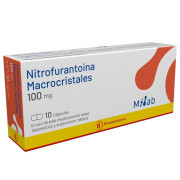 Nitrofurantoina (B) 100mg 10 Cápsulas