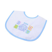 Babero Bordado Cierre Velcro Toalla Pvc Toalla Bh 72