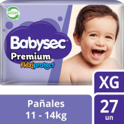 Pañal Babysec Premium Flexiprotect Talla Xg 27 Pañales