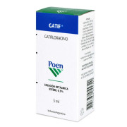 Gatif Gatifloxacino 0,3% Solución Oftálmica 5 mL