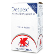 Despex (B) Desloratadina 2.5mg/5ml Jarabe 120ml