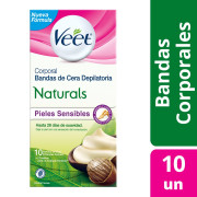 Depilación Banda Corporal Naturalsx10