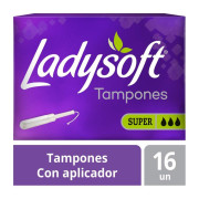 Tampón con Aplicador 16 unidades