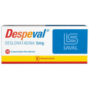 Despeval (B) Desloratadina 5mg 40 Comprimidos Recubiertos