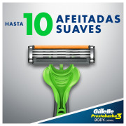Prestobarba3 Body Sense Máquinas Para Afeitar Desechables 8 Unidades