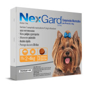 Nexgard Afoxolaner 11,3 mg 3 Comprimido Masticable Sabor Carne