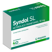 Syndol Ketorolaco Trometamol 30 mg 4 Comprimidos Sublinguales